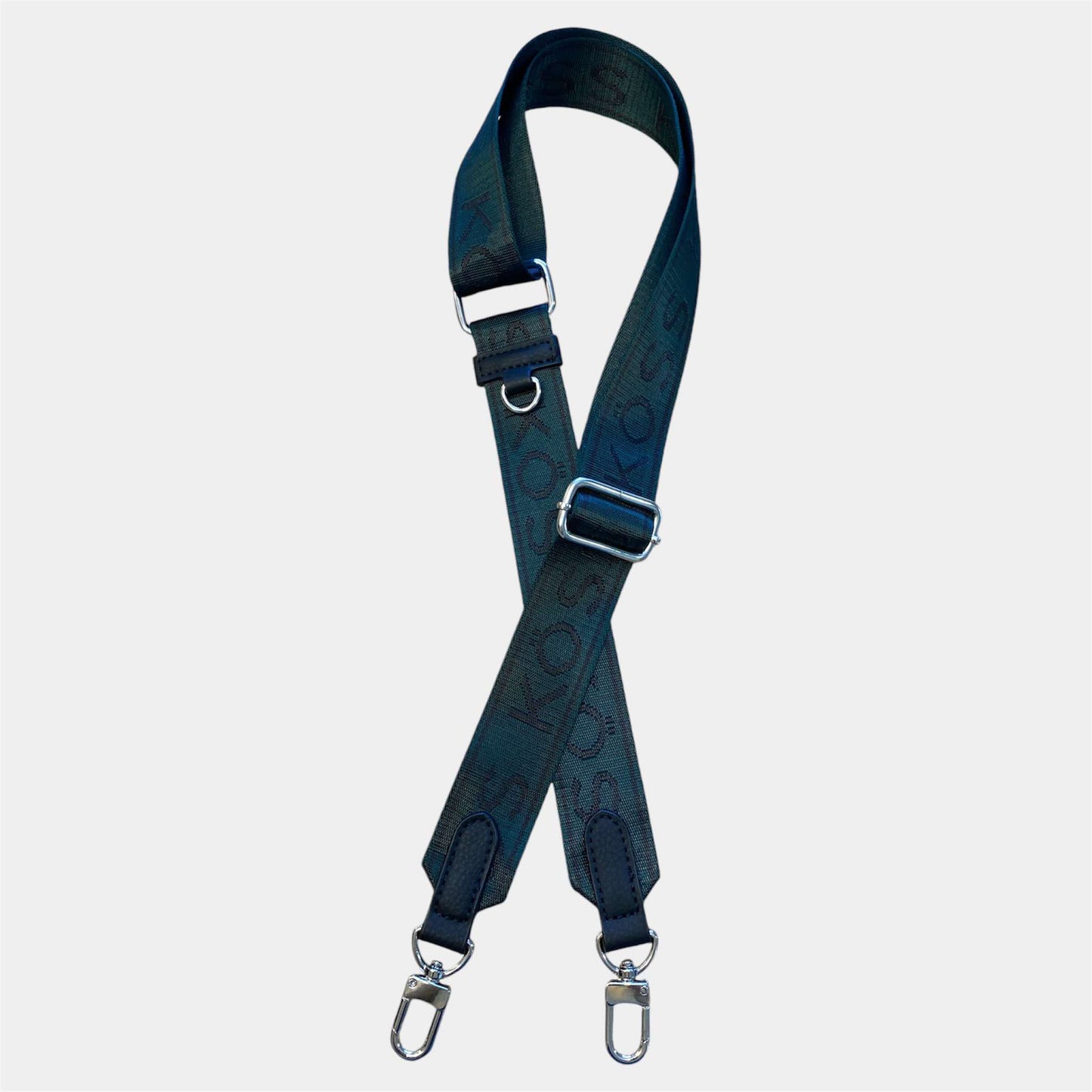 Bandoulière de luxe verte et noire