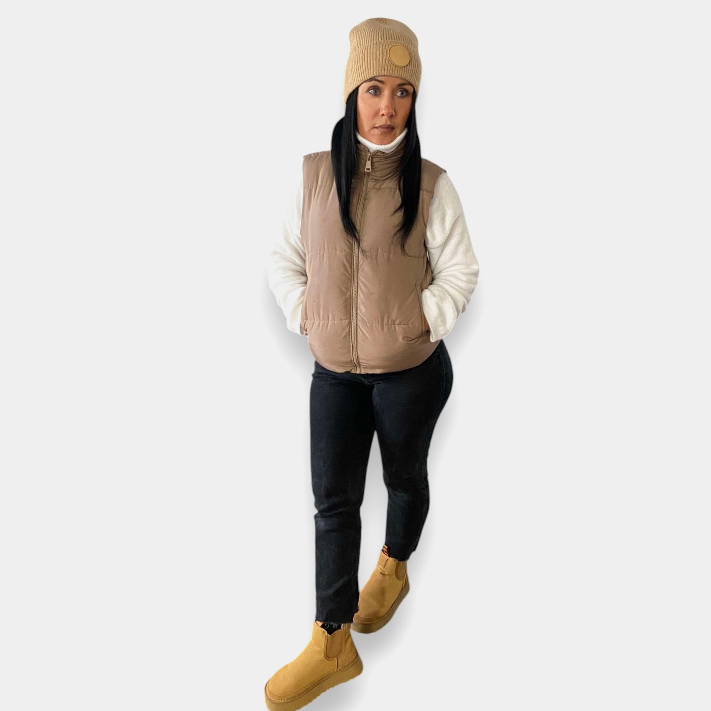 Tuque beige