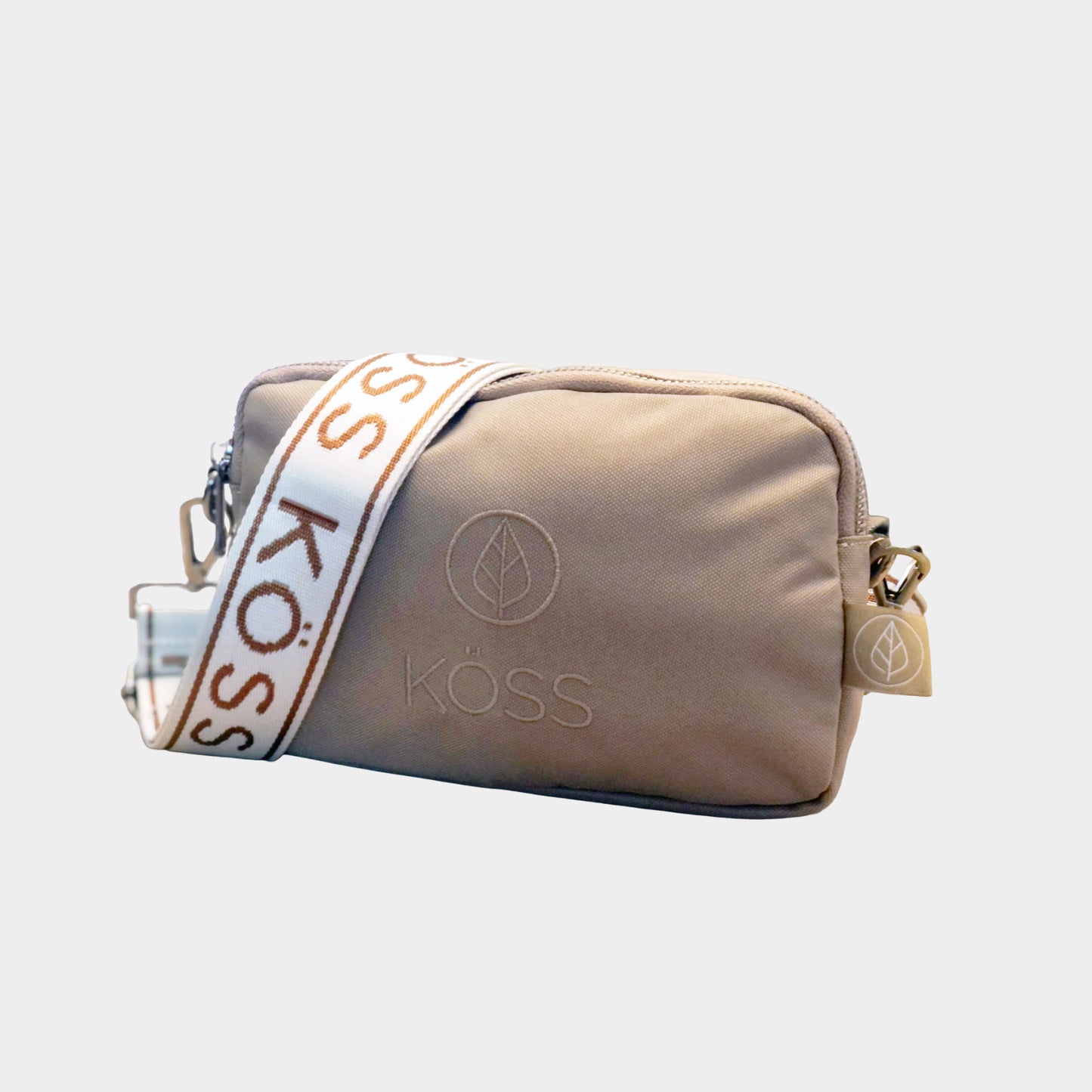 Sac bandoulière beige
