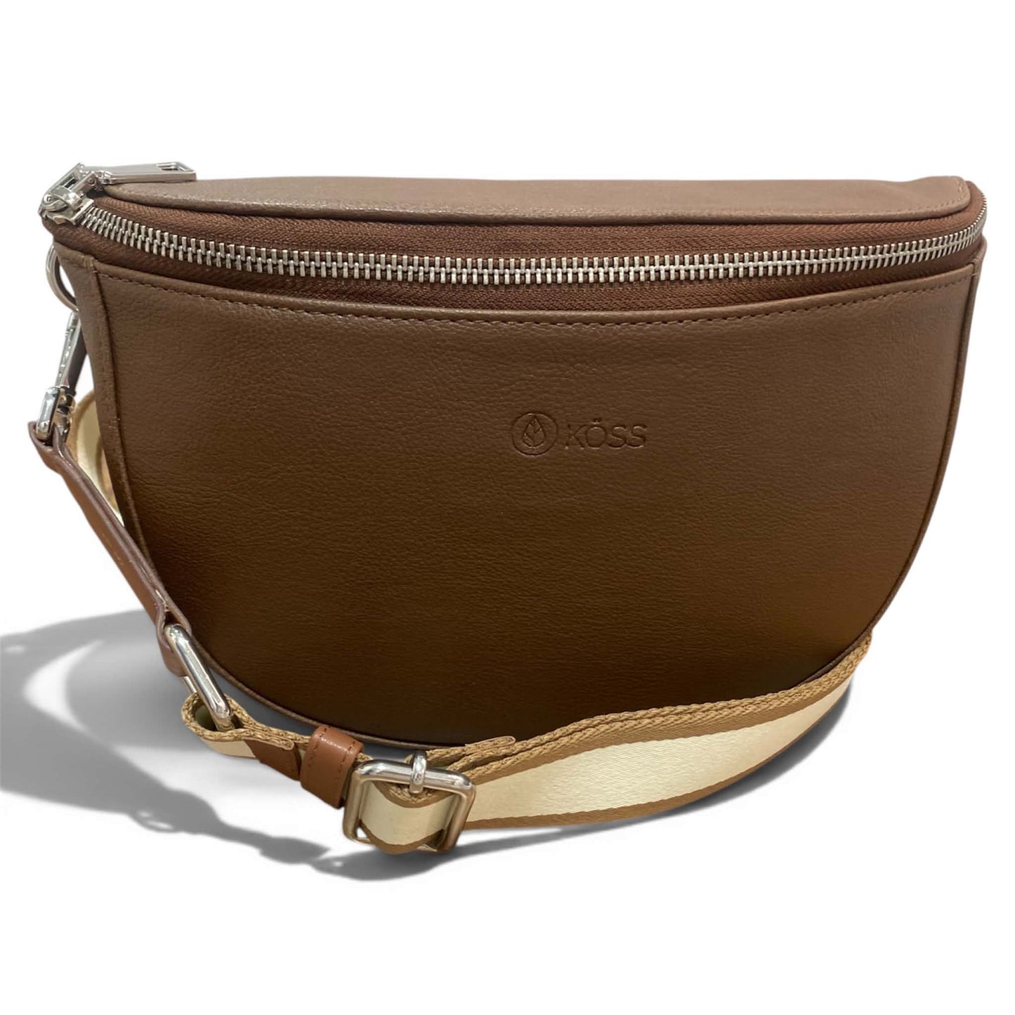 Sac demi-lune marron
