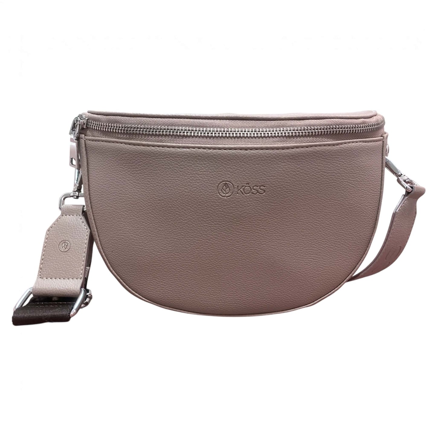 Sac demi-lune beige