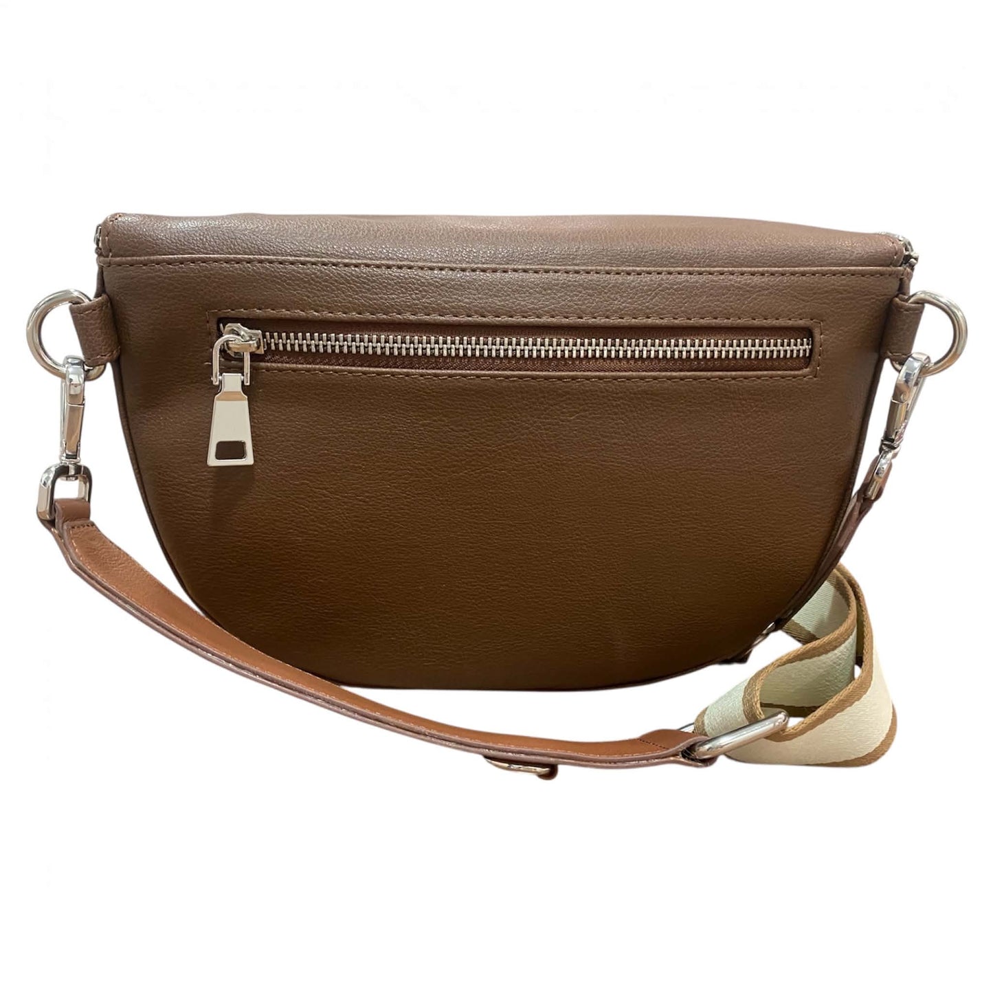 Sac demi-lune marron