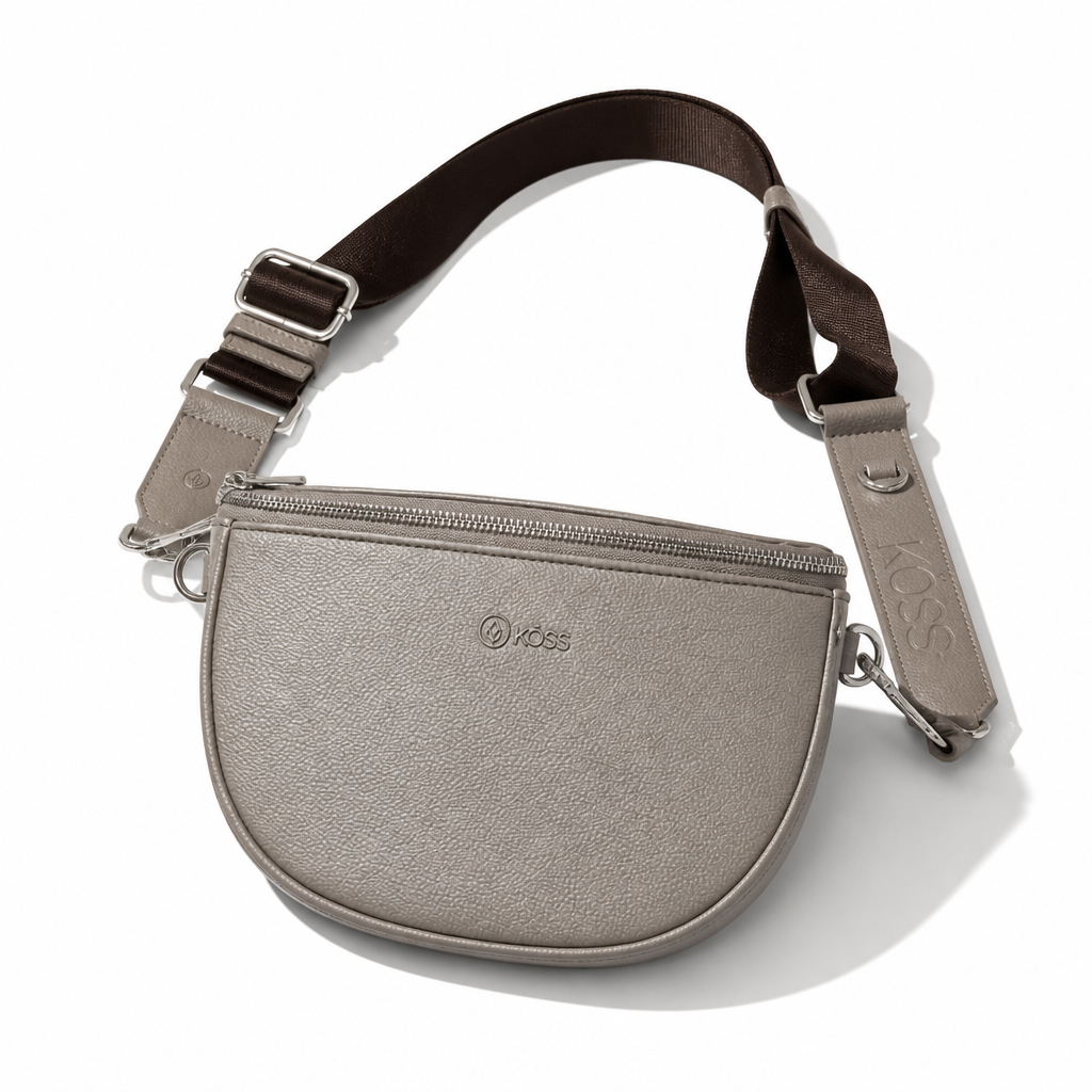 Sac demi-lune beige