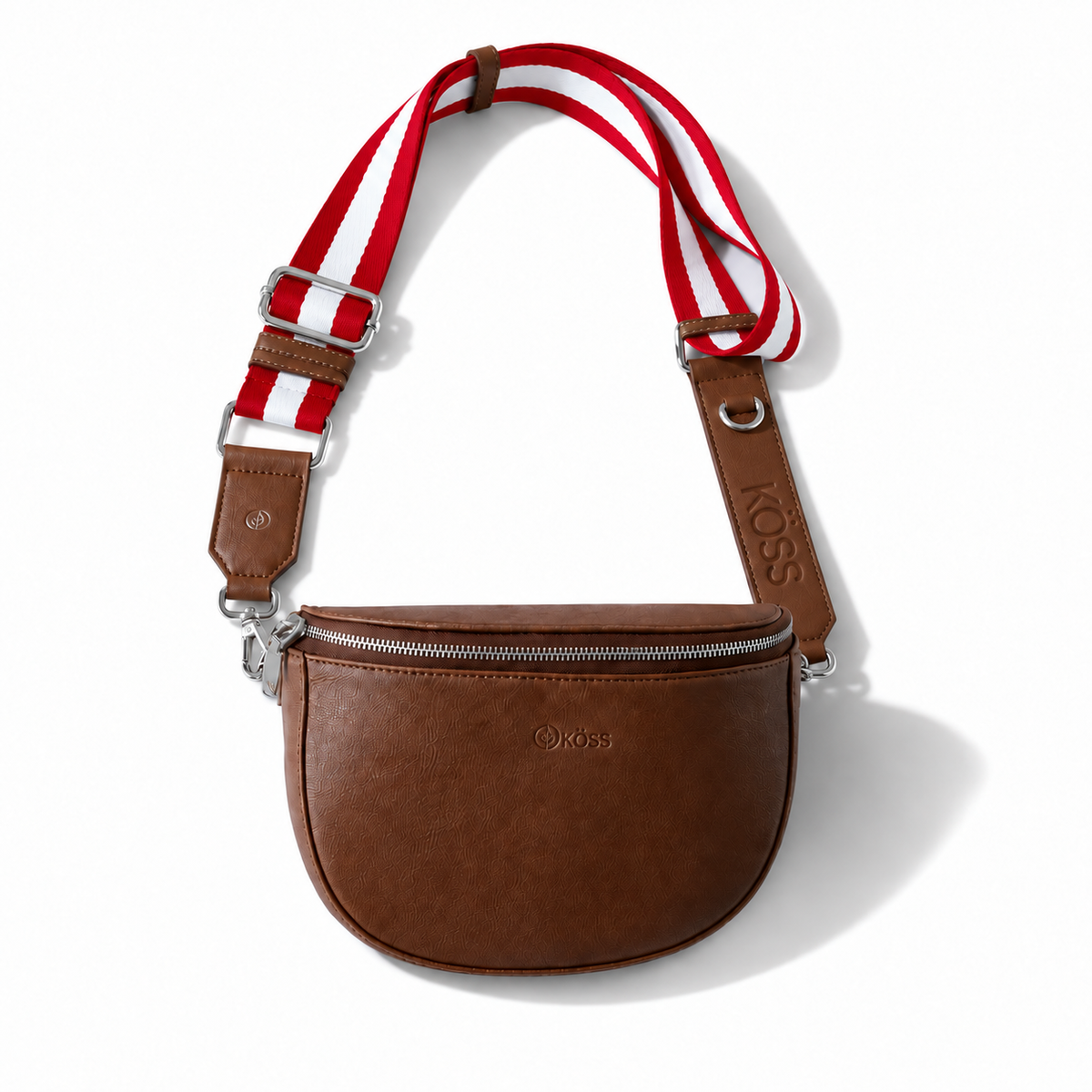 Sac demi-lune marron