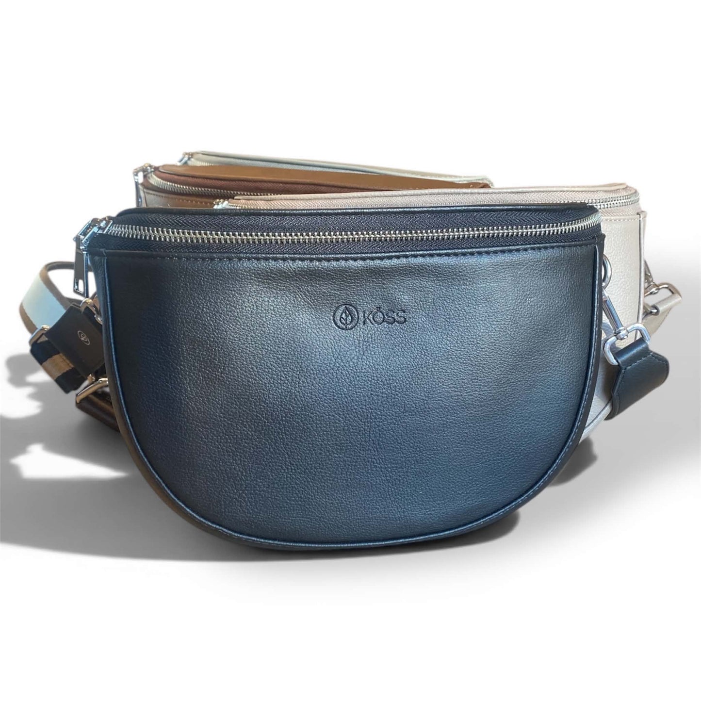 Sac demi-lune noir
