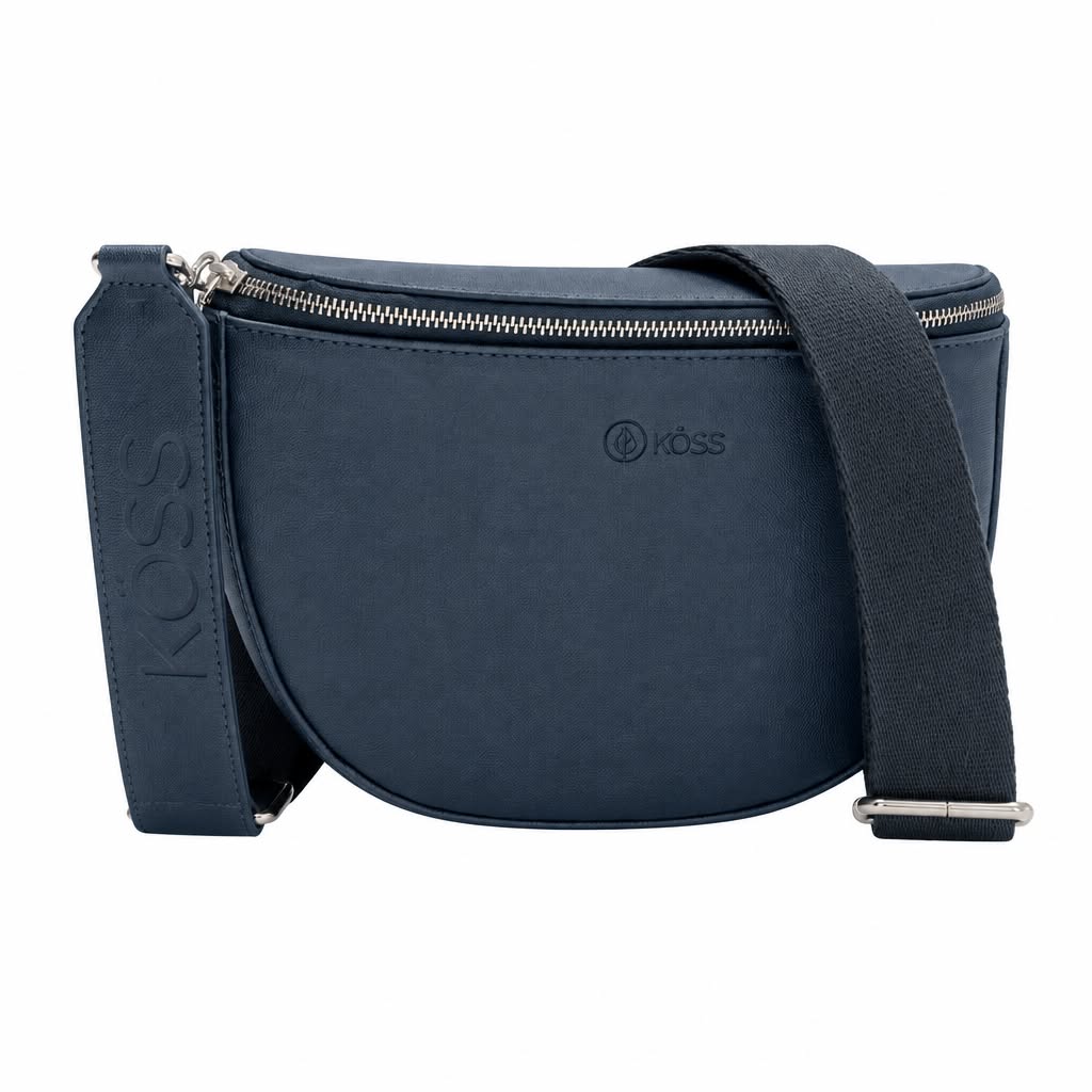 Sac demi-lune bleu marine