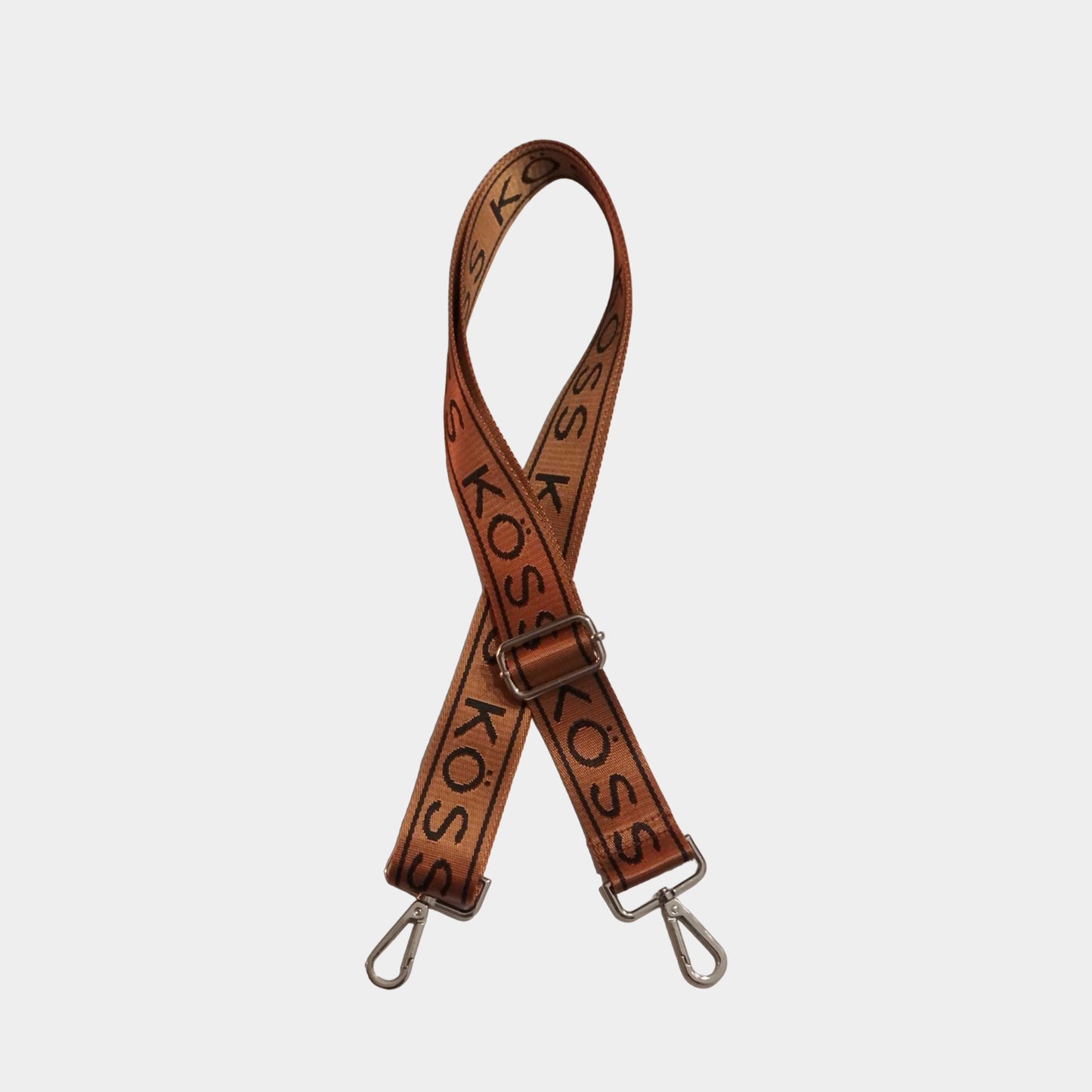 Brown shoulder strap